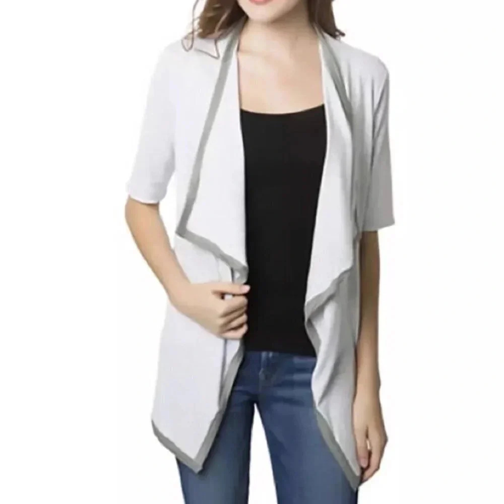 Short sleeve cardigan